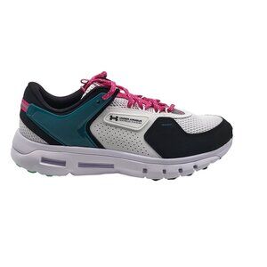 Under Armour Summit Trek White Teal Pink Sneakers Shoes Mens Size 9 3028345 102